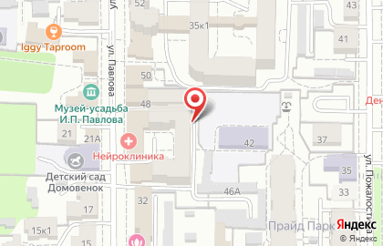 Нильс на улице Павлова на карте