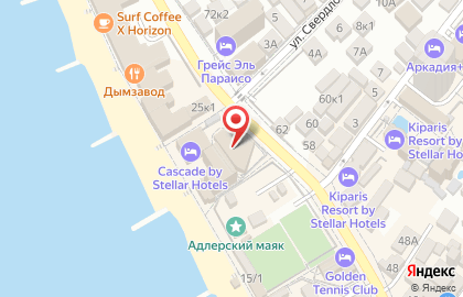 Кафе Риф на улице Просвещения на карте
