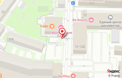 Автостоянка на ул. Красного Текстильщика, 7Б на карте