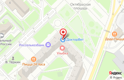 Банк Возрождение в Москве на карте