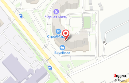 Супермаркет здорового питания ВкусВилл на Бородинском бульваре на карте