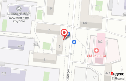 Территориальный центр социального обслуживания на Ярославской улице на карте