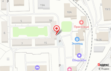 Продуктовый магазин Елена в Центральном районе на карте