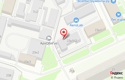 AvtoLab в Архангельске на карте