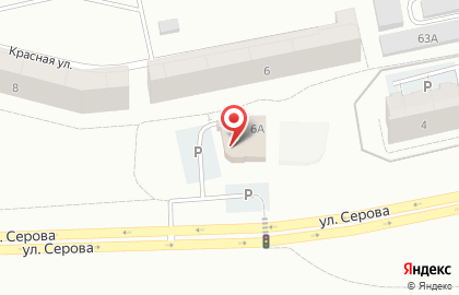 Автоматический киоск Вода-воз на Красной улице на карте