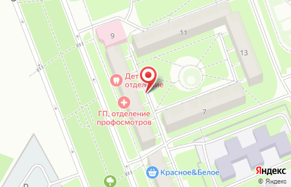 На Сиреневом на карте
