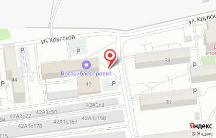 Продуктовый магазин в Красноярске на карте