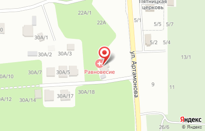 Наркологический реабилитационный центр Равновесие на карте