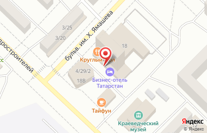Бизнес-отель Tatarstan в Набережных Челнах на карте