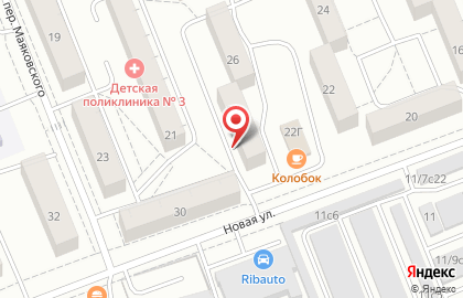 Магазин продуктов в Красноярске на карте