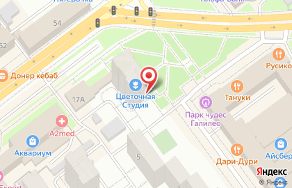 Салон тайского СПА Твойтай в Железнодорожном районе на карте