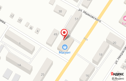 Фирменный салон Tele2 на улице Гусева на карте