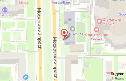 Лицей №373 с дошкольным отделением в Санкт-Петербурге на карте
