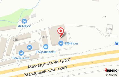 Магазин автозапчастей для Shacman, ИП Имамов И.Р. на карте