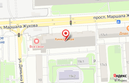 Салон цветов и шаров на карте