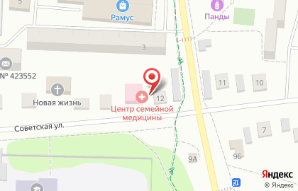 Красноключинский центр семейной медицины на карте