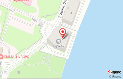 Месьл Силы на проспекте Динамо на карте