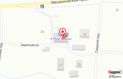 Гостиница У Максимыча на карте