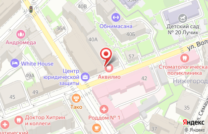 Борский Силикатный Завод в Нижегородском районе на карте
