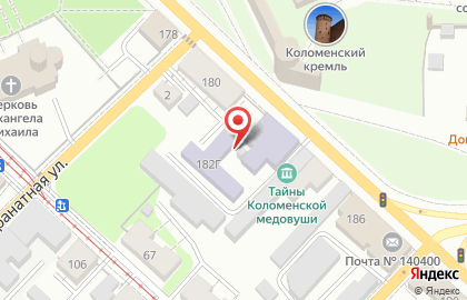 Архив Коломенского городского округа на карте