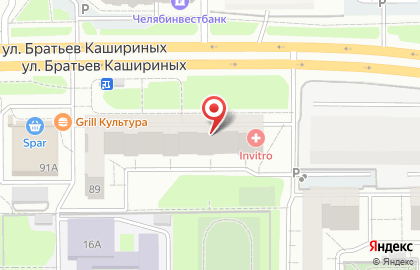Мастерская по ремонту обуви на улице Братьев Кашириных на карте