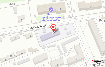 Детский сад №167 в Ленинском районе на карте