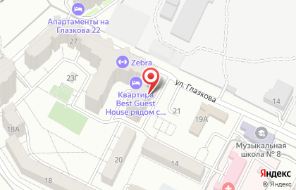 Магазин разливного пива Beer Fest в Центральном районе на карте