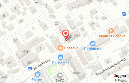 Магазин Молочный родник на Садовой улице на карте