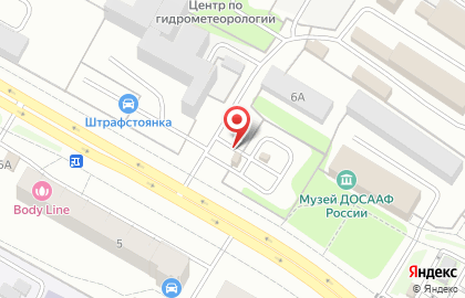 Автостоянка в Чебоксарах на карте