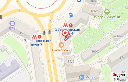 Гипермаркет аксессуаров для мобильных устройств Hello в Заельцовском районе на карте