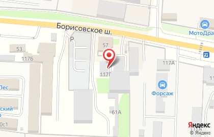 Не школа барабанов на Борисовском шоссе на карте