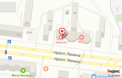 Клиника флебологии и сосудистой хирургии Стоп Варикоз на проспекте Ленина на карте