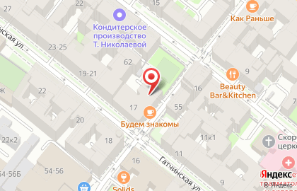 Салон Блеск в Петроградском районе на карте