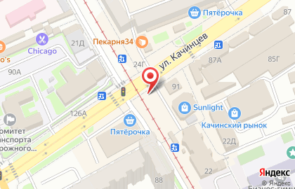 Билборды (6х3 м) от РА Экспресс-Сити в Дзержинском районе на карте