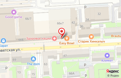 Московский кредитный банк в Липецке на карте