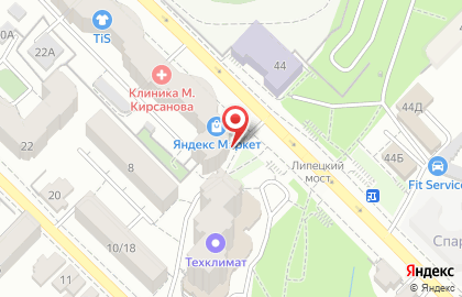 Магазин товаров для животных Зооветмаркет на улице Маяковского на карте