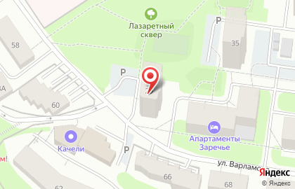 Апартамент Девять ночей в Петрозаводске на карте