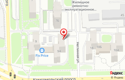 Библиотека №17 в Курчатовском районе на карте