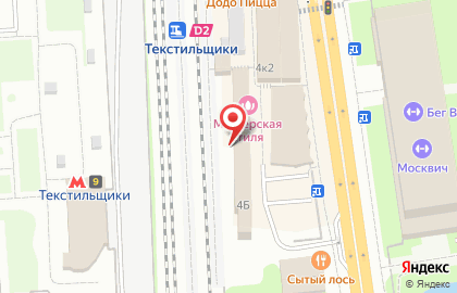 Автомойка на Люблинской, 4Б на карте