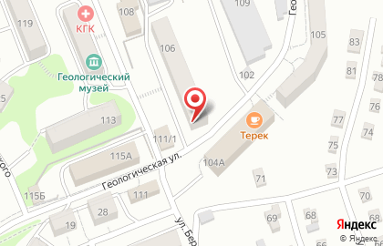 Центральная городская библиотека в Петропавловске-Камчатском на карте