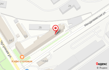 Группа компаний Телрос на Менделеевской улице на карте