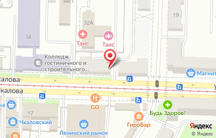 Салон красоты Классик в Ленинском районе на карте