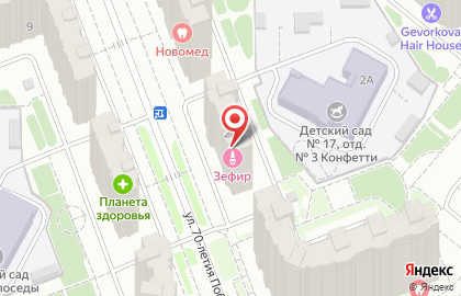 Мортонград Путилково, микрорайон, ГК Мортон на Планерной на карте