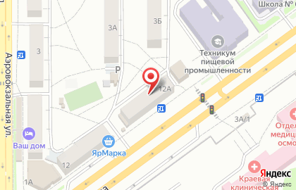 Клининговая компания Проф-клининг на улице Партизана Железняка на карте
