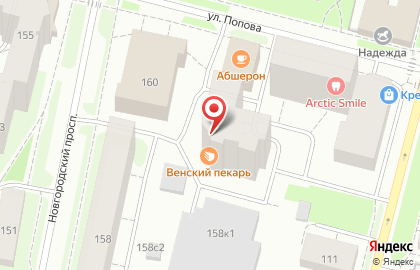 Венский пекарь на карте