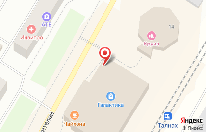 Закусочная Вкусный перекус на улице Строителей на карте