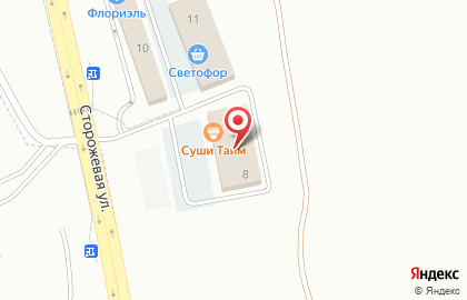 Ламинат ha Сумской на Сторожевой улице на карте