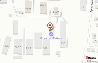 Торговый дом Композит Сибирь на карте
