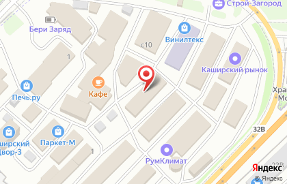 Магазин пиломатериалов СтройЛес в Москворечье-Сабурово на карте