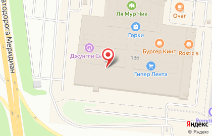 Ресторан быстрого питания Subway в ТЦ Горки на карте
